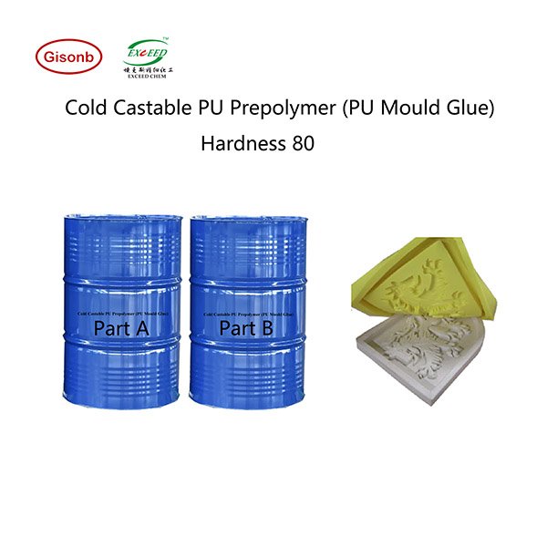 Cold Castable PU Prepolymer PU Mould Glue Hardness 80