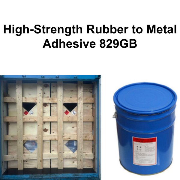 High-Strength Rubber to Metal Heat Curing Adhesive 829GB